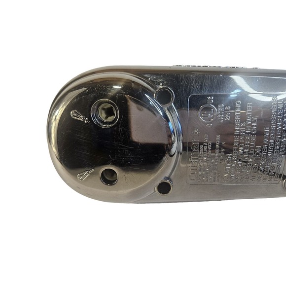 Cuisinart Mixer Power Advantage 7 Speeds 220 Watt Chrome HM-70 Retro NO BEATERS - Picture 7 of 13